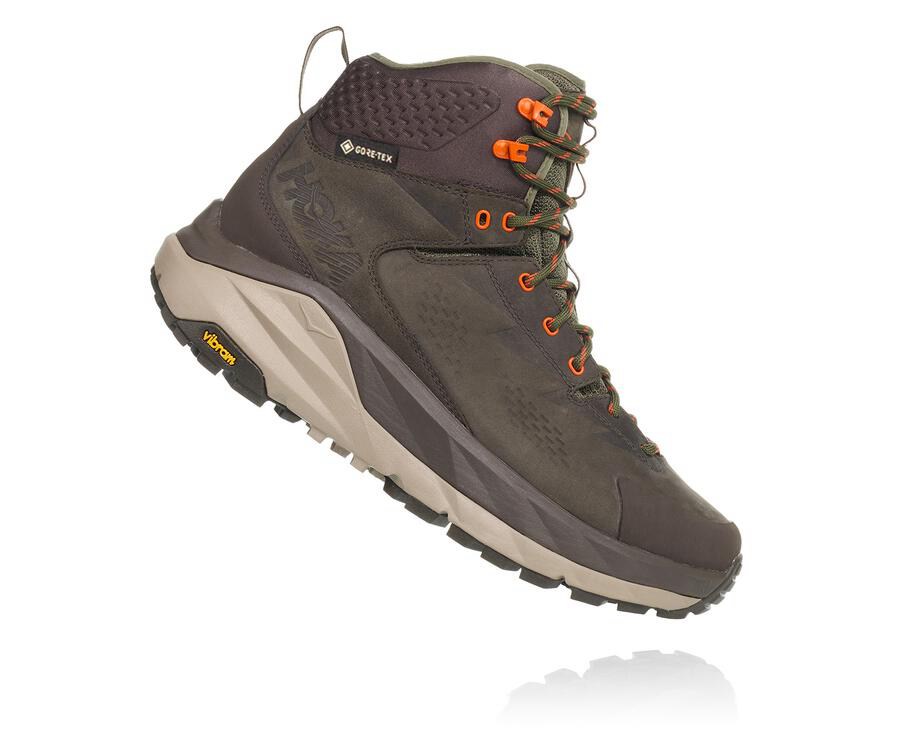 Botas De Montaña Hoka One One Hombre - Kaha Gore-Tex - Marrones - YPH194728